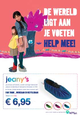 Oraal vod lunch Schoenhoesjes Jeany's - De wereld aan je voeten - HelpTeamWork